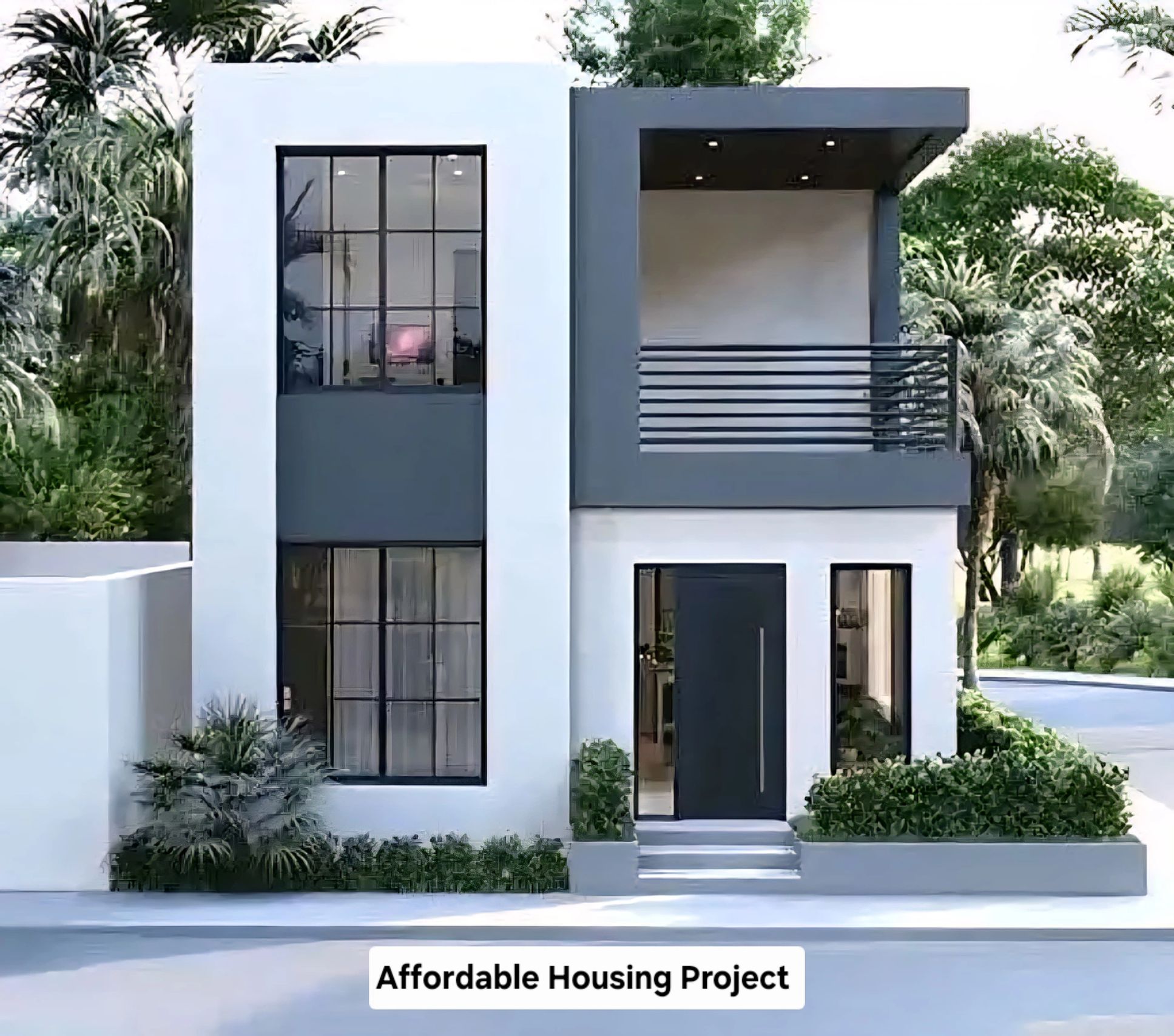 Modern affordable housing project